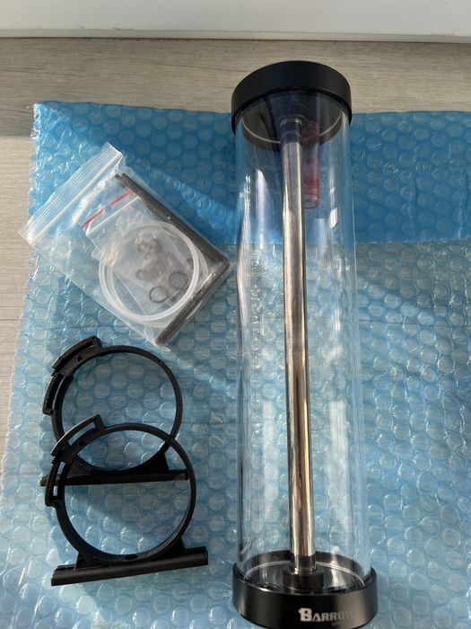 Резервуар скляний Barrow 270mm, для системи рідинного охолодження ПК