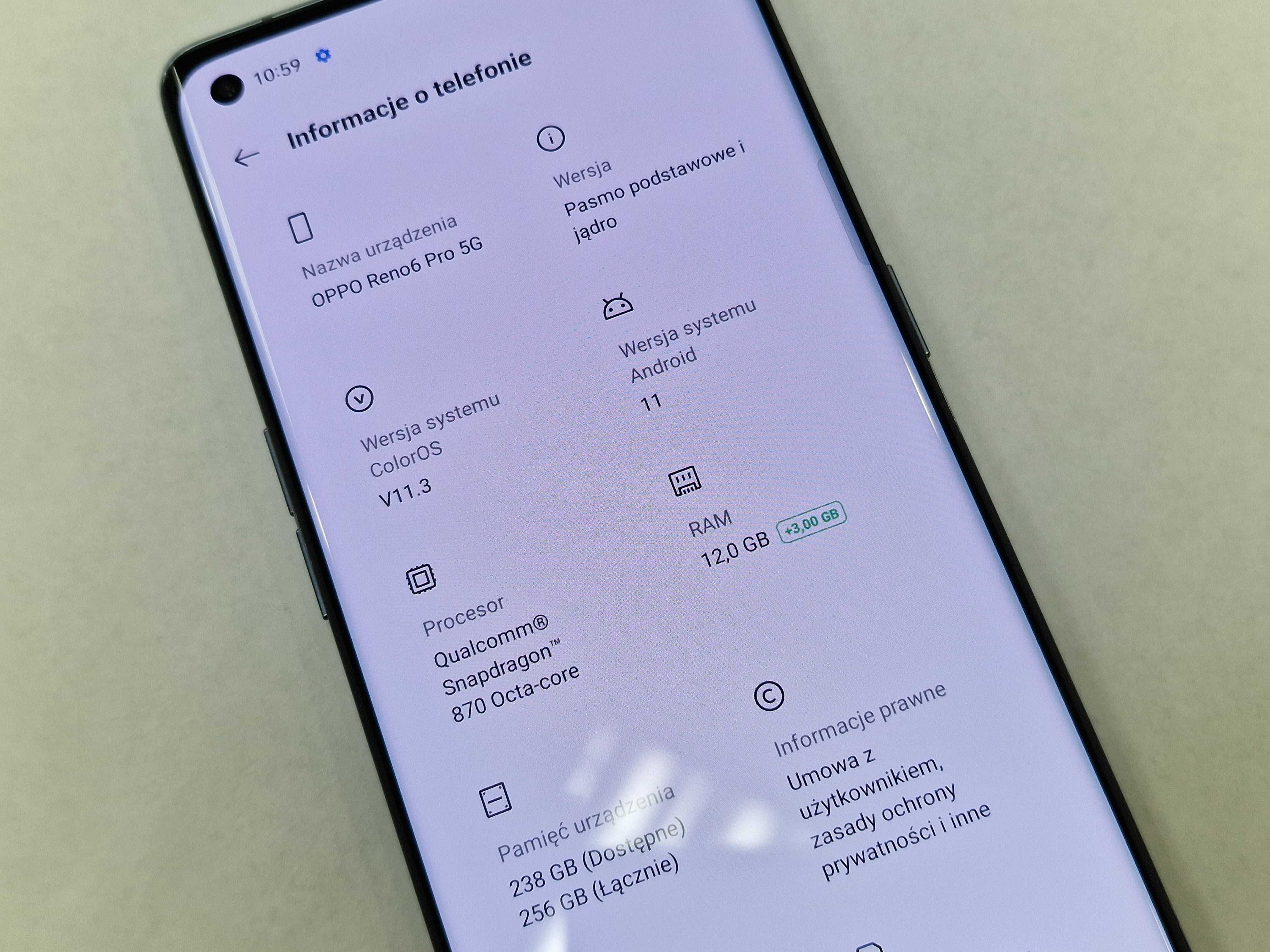 Oppo Reno6 PRO 5G Dual SIM/ 12GB/ 256GB/ Lunar Grey/ Grade A-