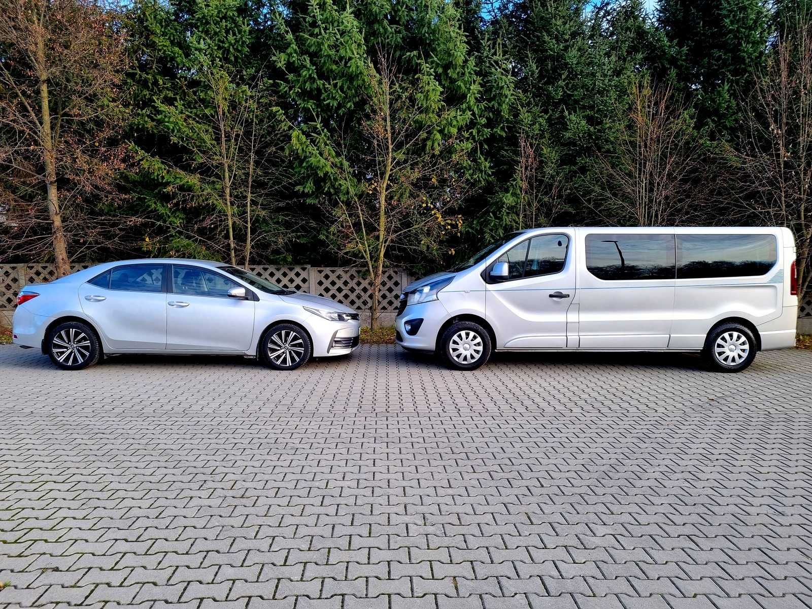 Bus 9 osob wynajem wypożyczenie auta  samochodów osobowych