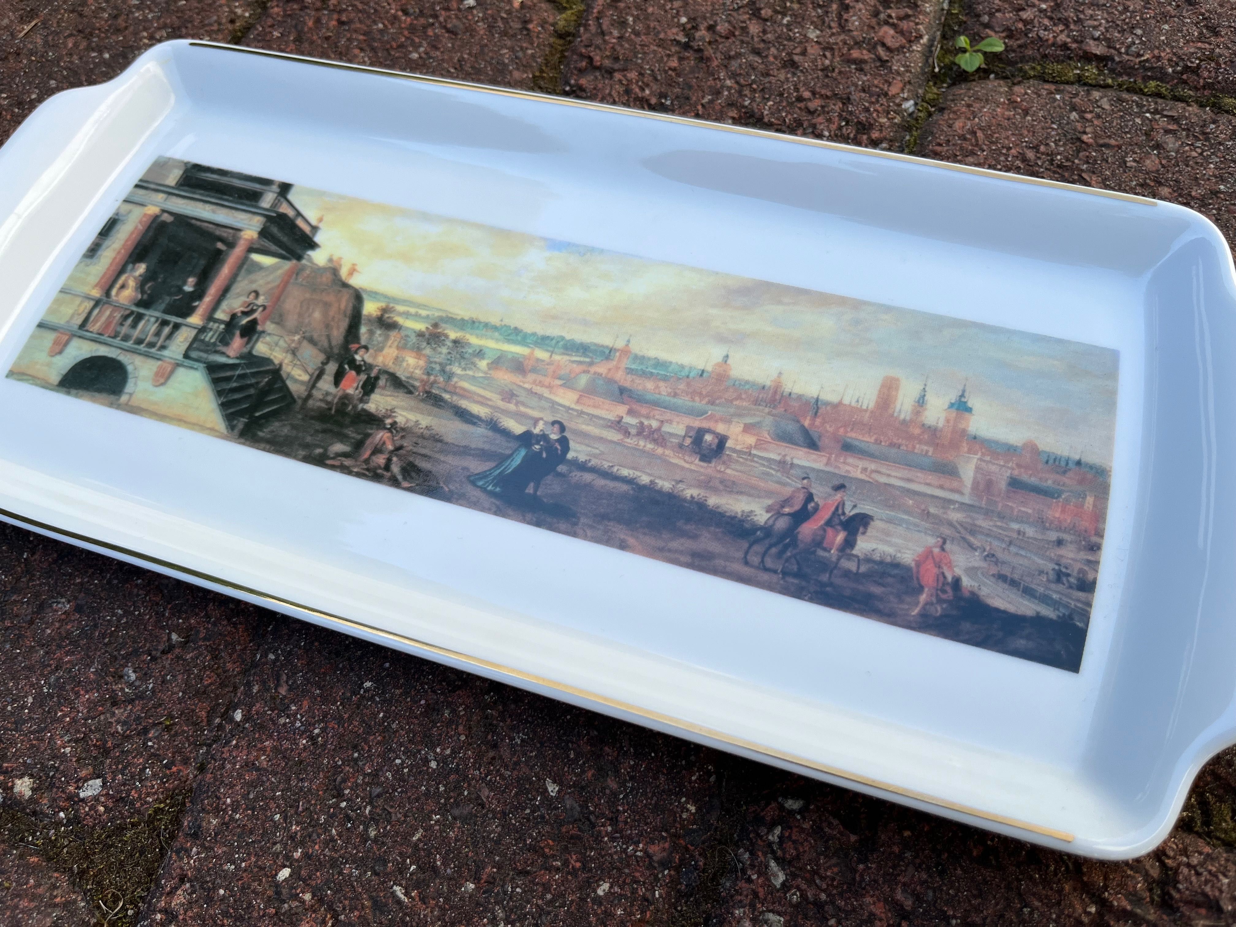 Patera Danzig Hans Krieg Panorama Gdańska 1620