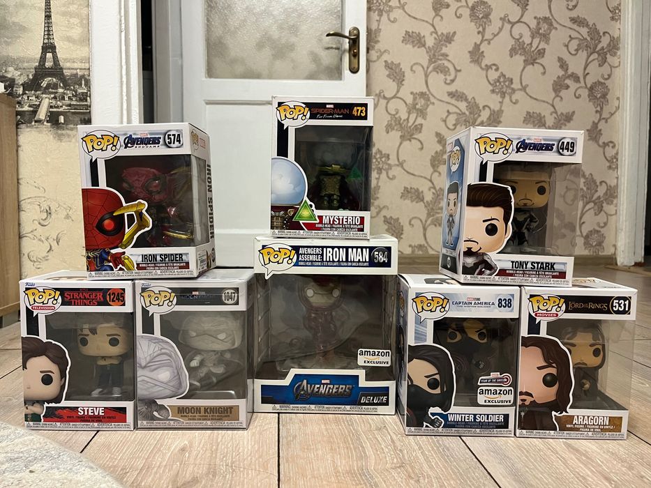 Funko pop marvel/stranger things/lord of the rings