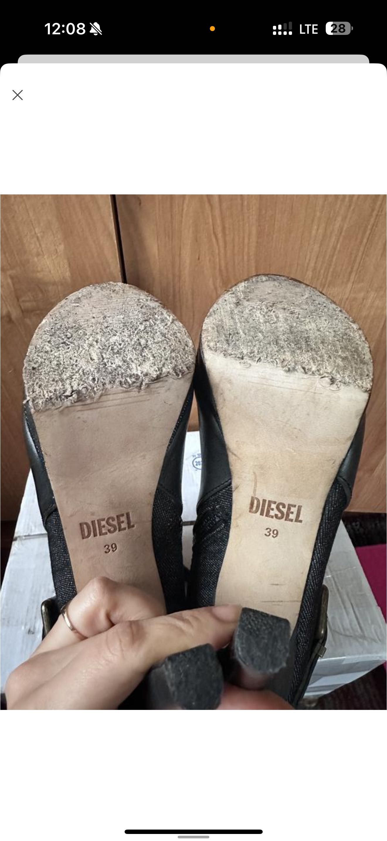 Чоботи, ботильйони Diesel