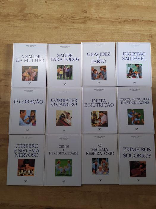 Vendo coleção "Biblioteca Médica de família"-COMO NOVA