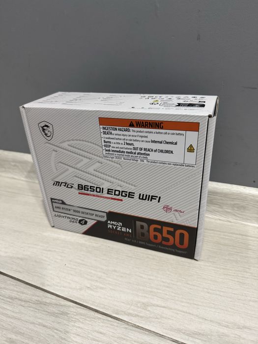 MSI B650 MPG Edge WiFi AM5 ITX материнська плата