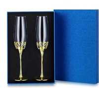 Nowe Kryształowe kieliszki do szampana Nuptio