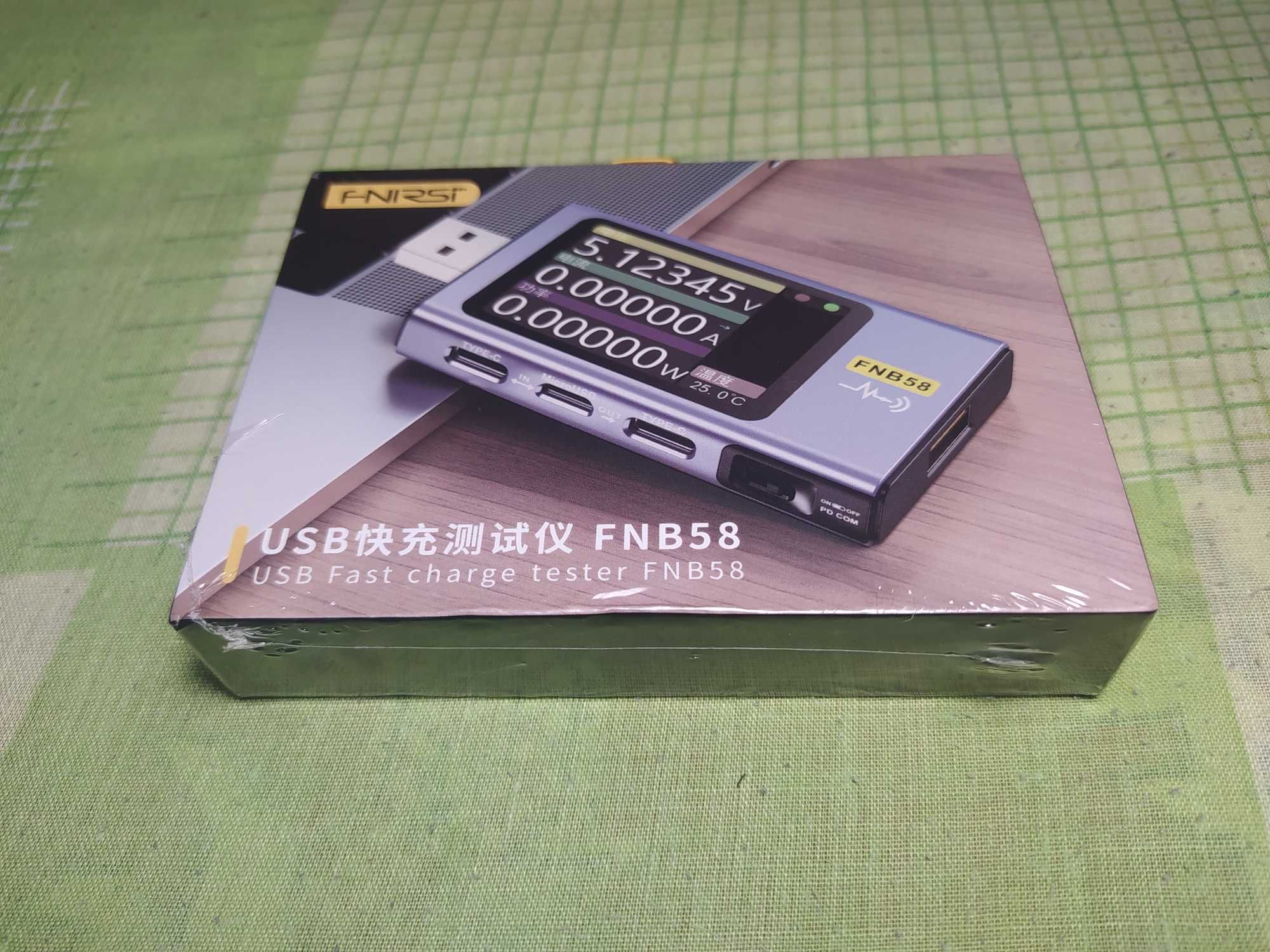 USB тестер FNIRSI FNB58 без Bluetooth