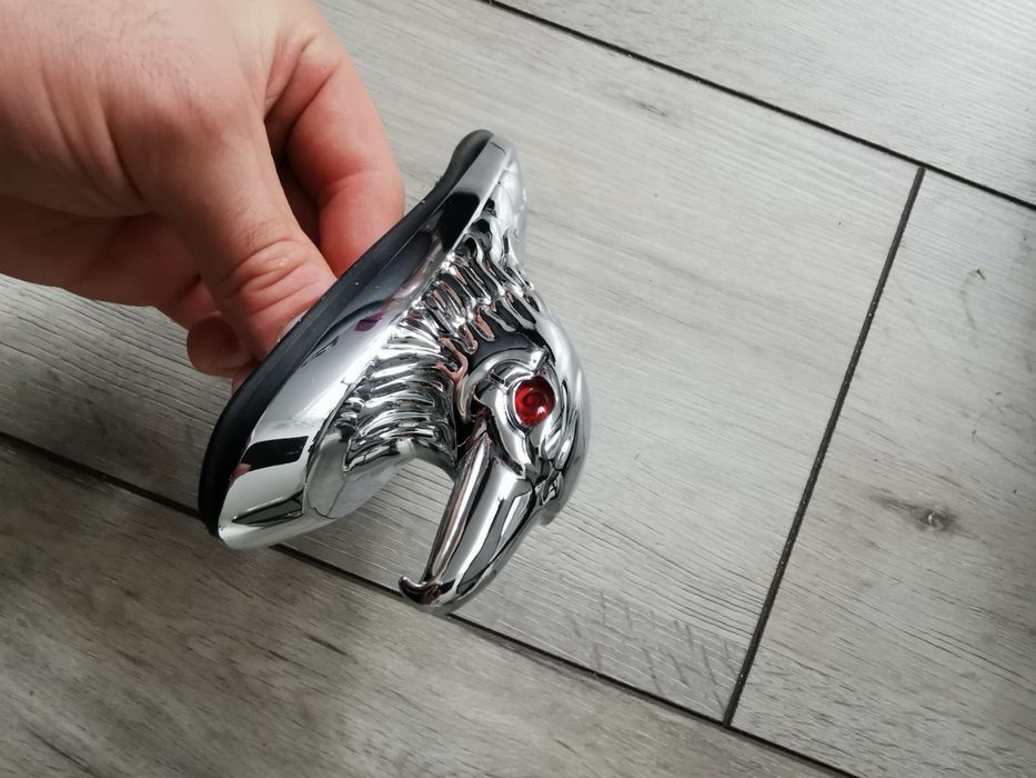 Orzeł na błotnik świecący na motocykl ozdoba nakładka
