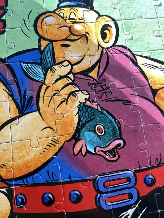 Kajko i Kokosz, christa, trefl, puzzle, stare