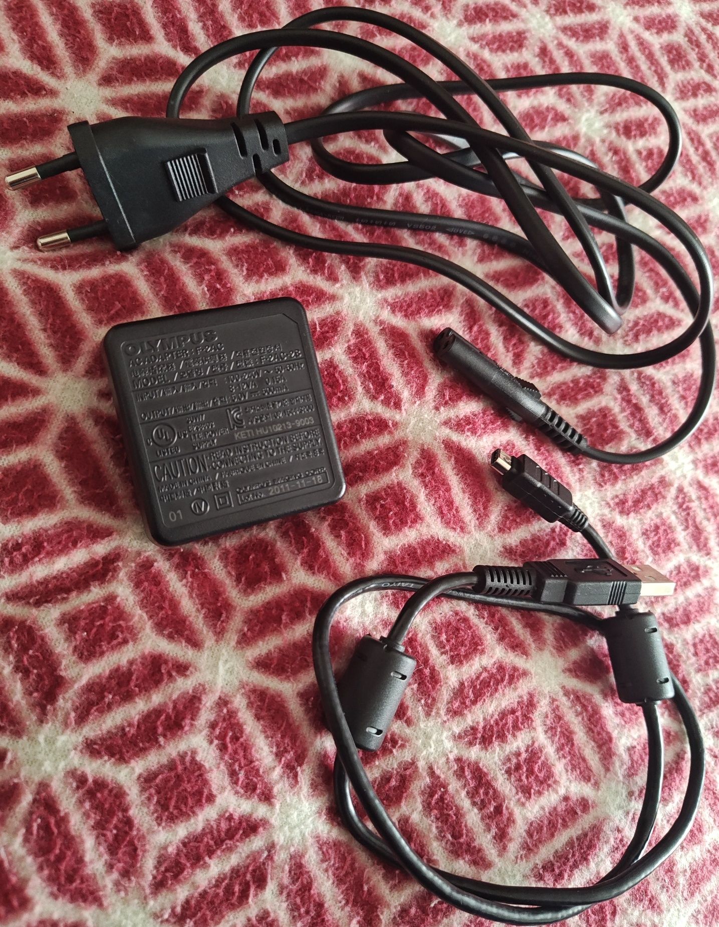 Блок питания зарядное устройство USB кабель питания OLYMPUS оригинал!