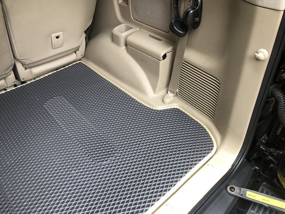 Toyota LC120 Prado Коврик багажника Черный (EVA)