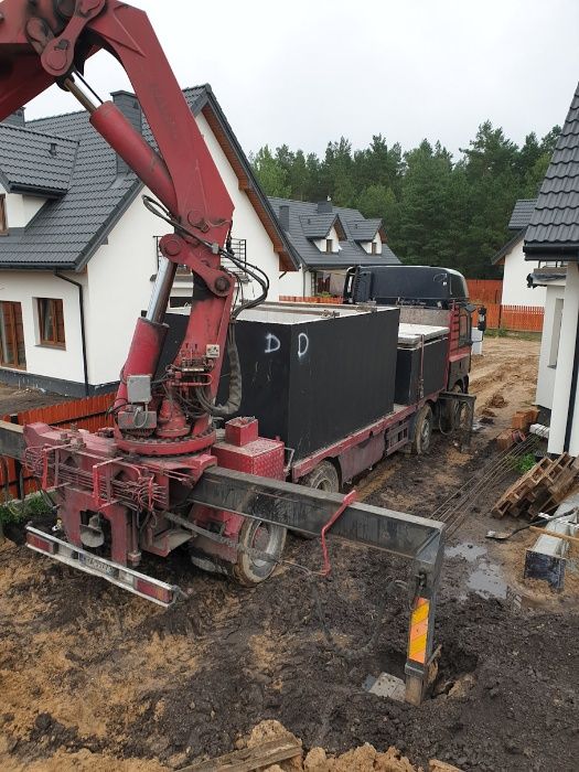 SZAMBO betonowe 8m3 kompletny montaż Białystok Podlaskie