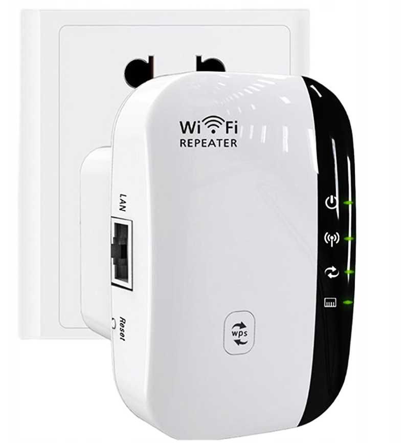 Wzmacniacz sygnału Wi-Fi 300 300Mbps WPS 2.4GHz