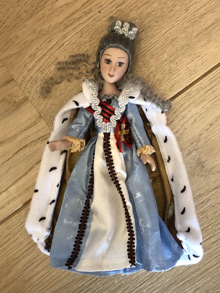 JAK NOWA!!! Rosyjska LALKA kolekcjonerska kolekcja 22 cm - KRK