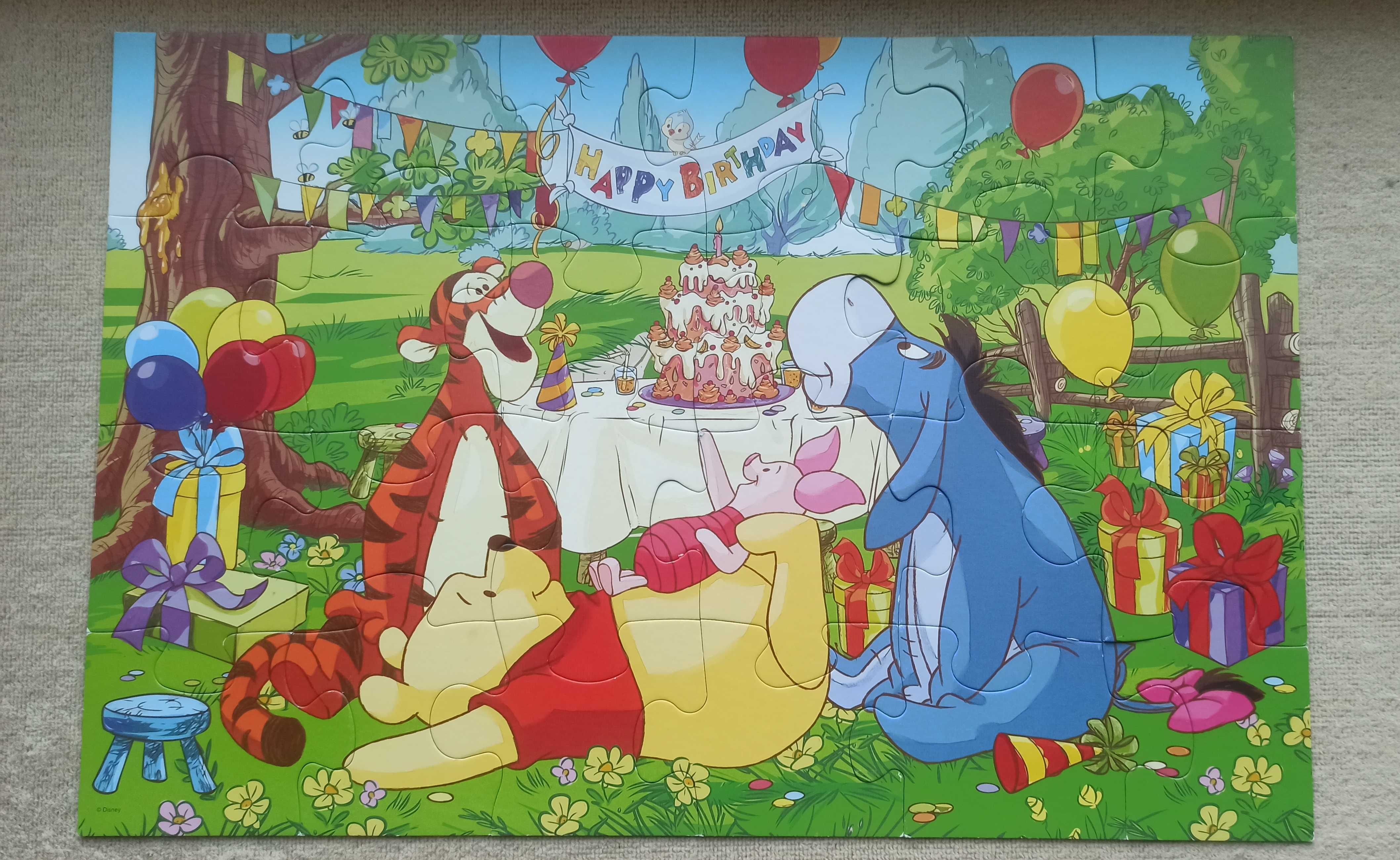 Puzzle Trefl 24 maxi Winnie the Pooh Kubuś Puchatek +3