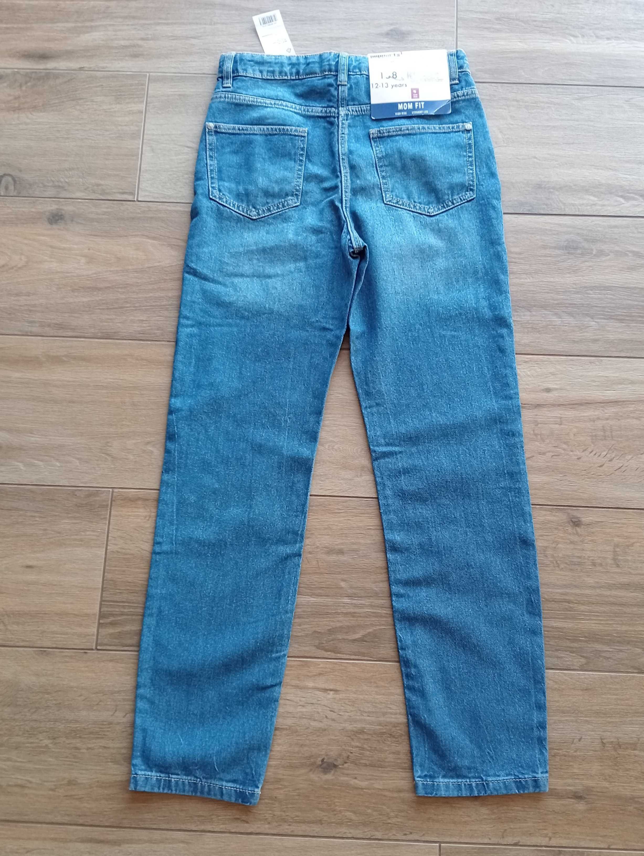 Nowe jeansy Pepperts! 158cm Mom Fit
