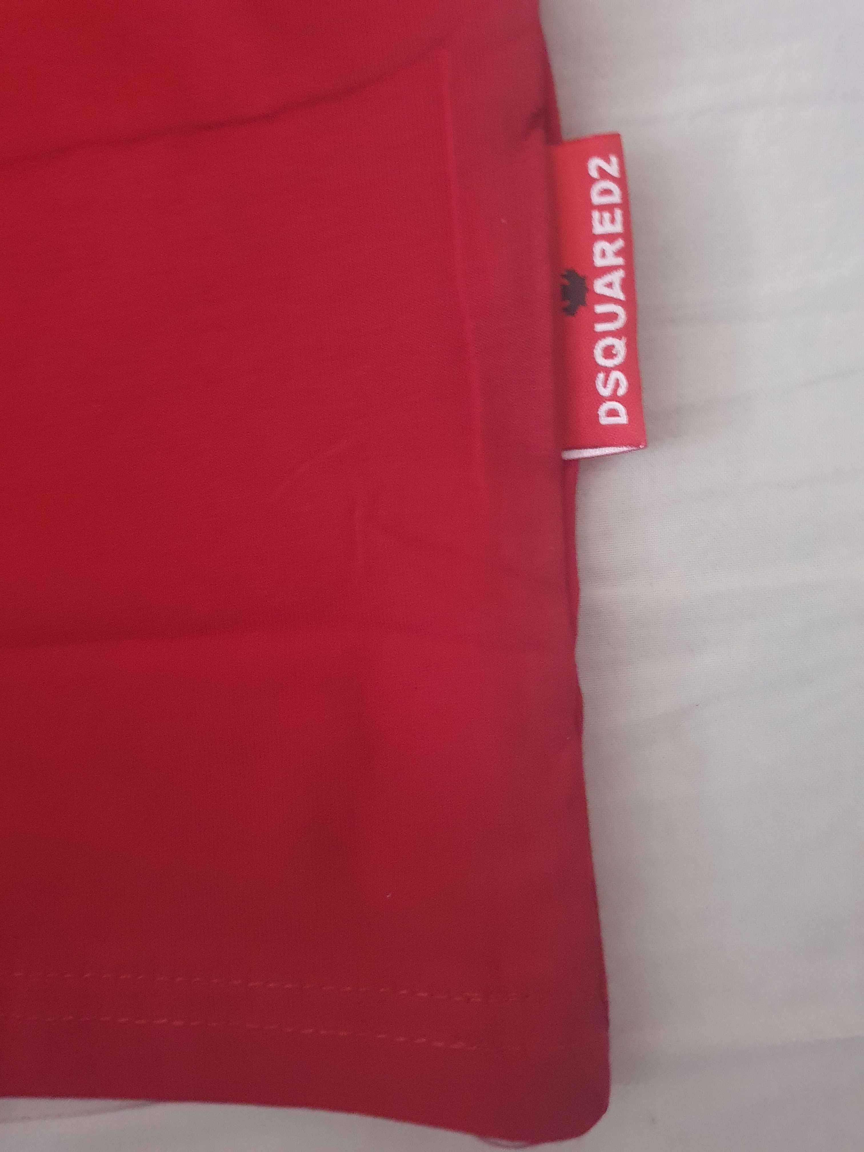 NOWA koszulka Dsquared 2 t-shirt icon L super prezent blaszka logo