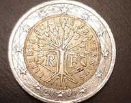 Moeda 2€ France 2001