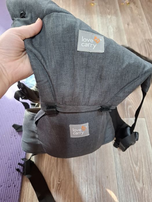 Хіпсіт Love&carry сірий