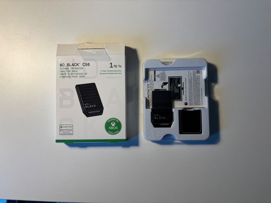 Karta pamięci Xbox WD BLACK C50 1TB Expansion Card
