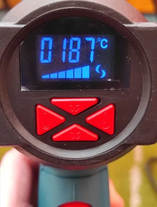 Фен промисловий, професiйний MYTHTIGER 2000 Вт, з LCD дисплеєм