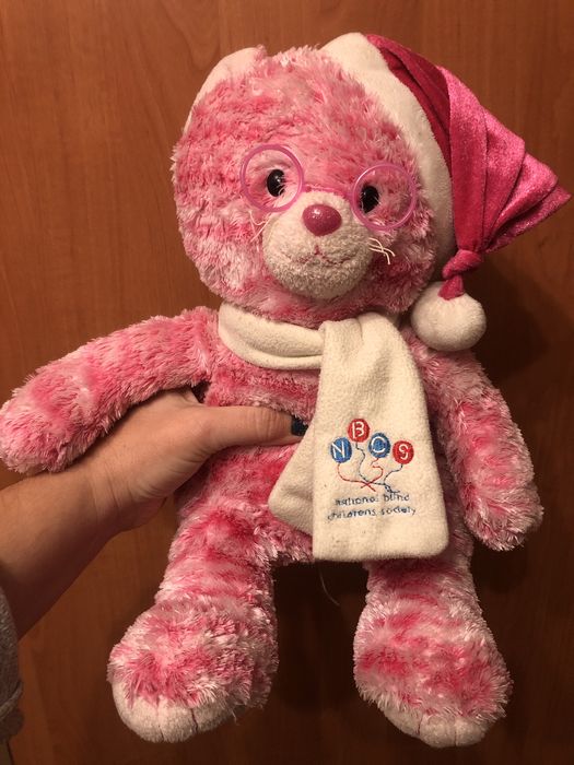 Ведмідь ведмедик ведмеда санта клаус мяка іграшка