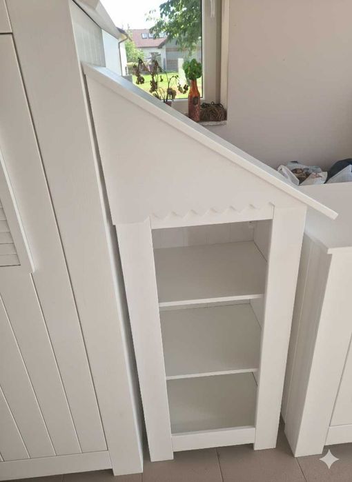 Meble dziecięce Pinio Marsylia, lite drewno + łóżko drewniane 90x200