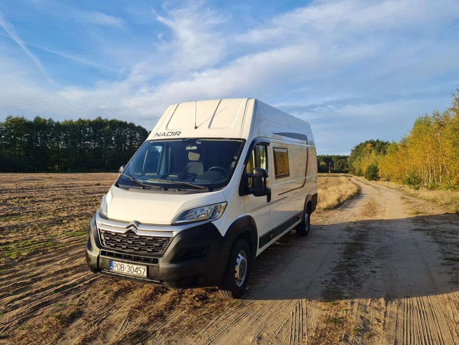 Citroën Jumper  Citroen Jumper kamper zmiana przeznaczenia 2025