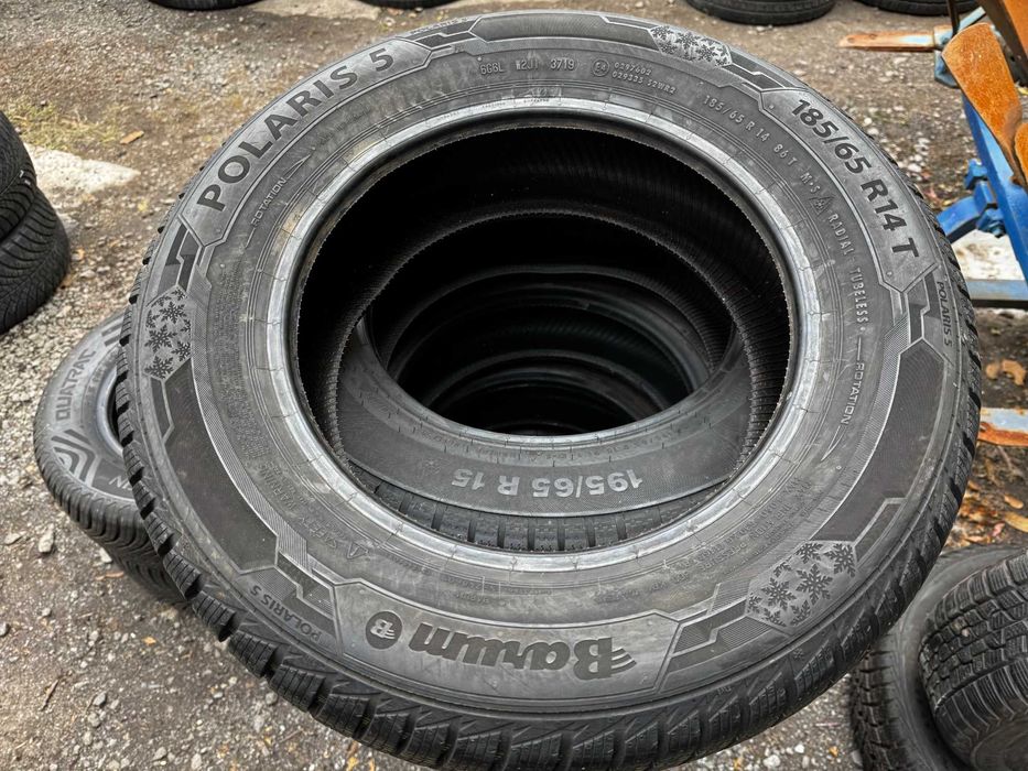 1 нова шина BARUM 185/65 R14, Polaris 5, зимова резина