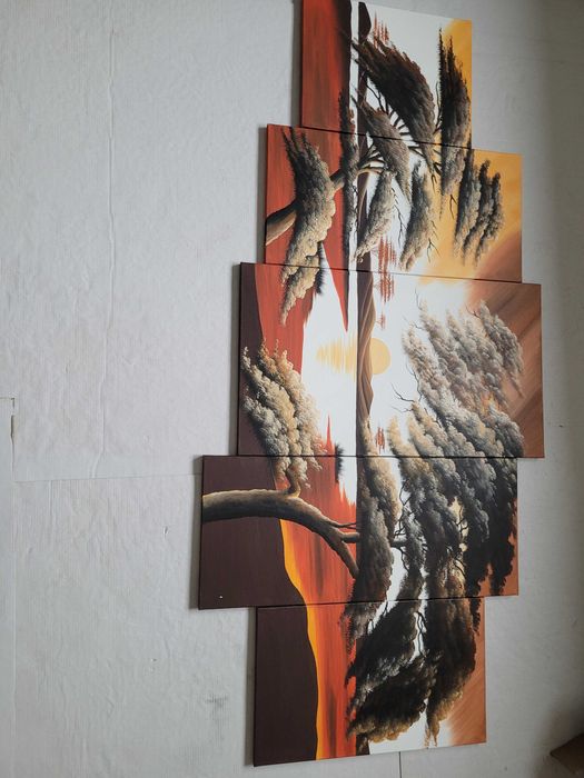 obraz zachód słońca