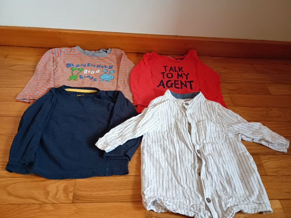 Lote de 19 peças de Roupa de menino de inverno ( 18- 24M)