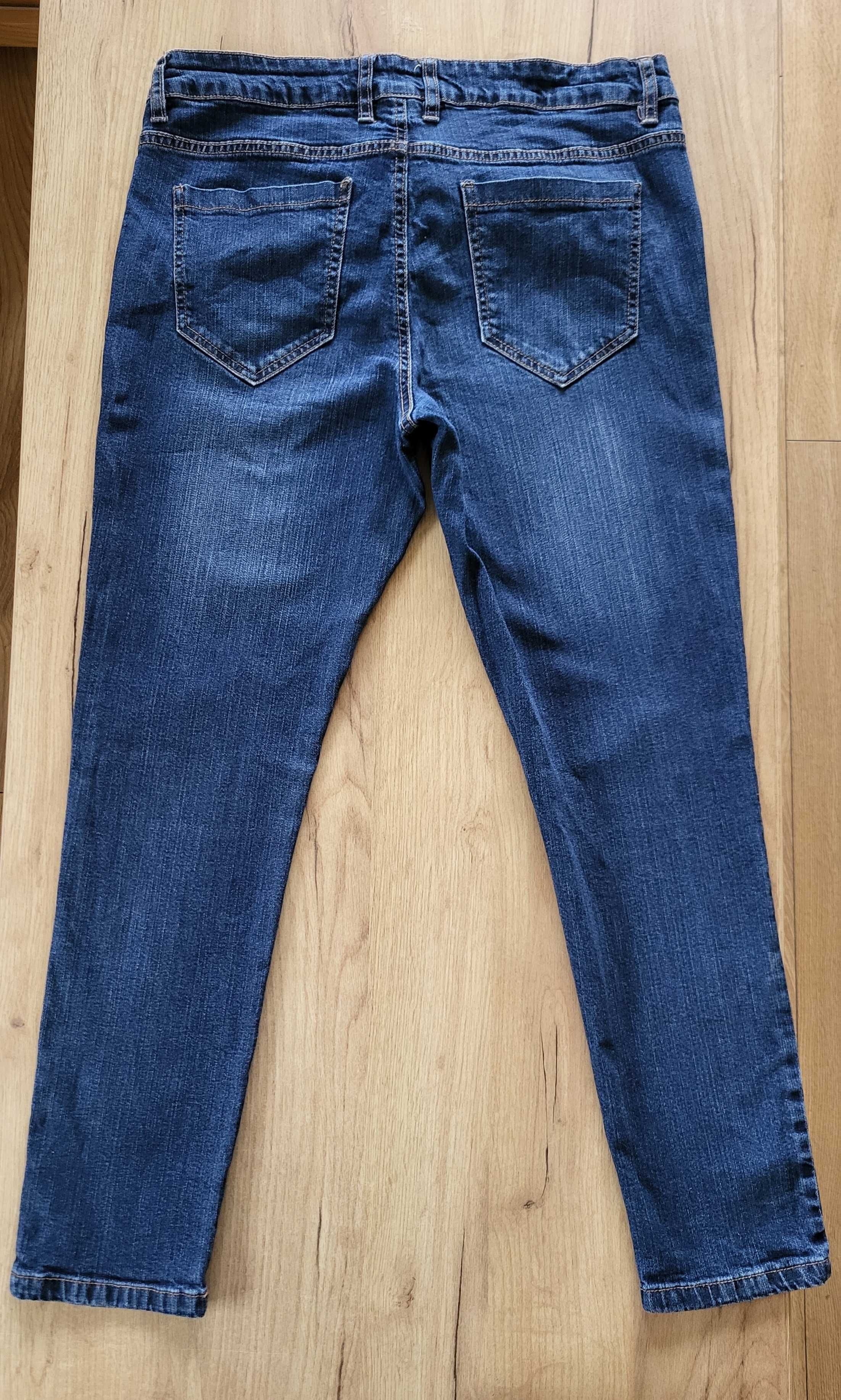 Spodnie jeansowe damskie skinny fit z dodatkiem streczu 44 Esmara