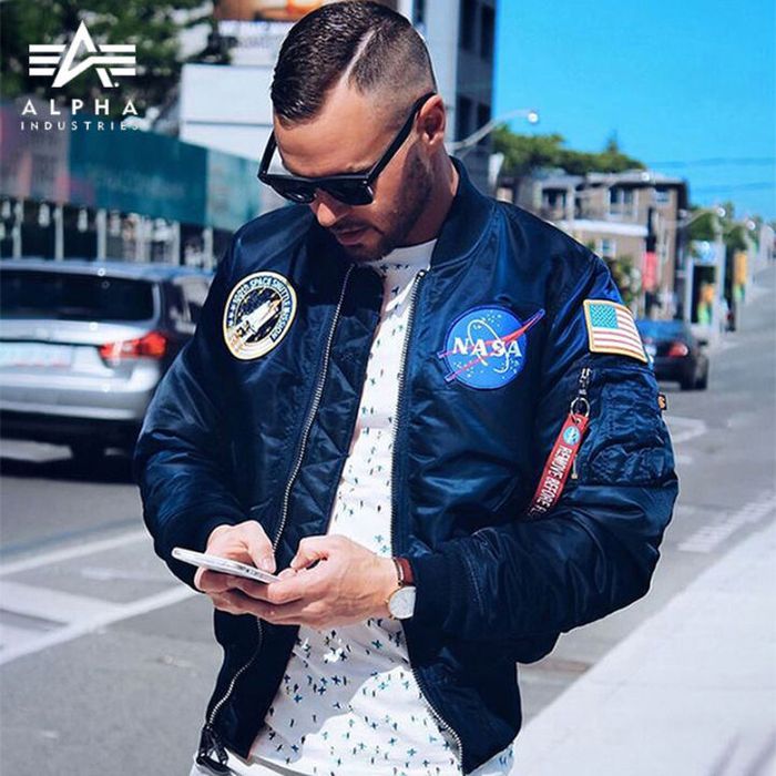Куртка бомбер Nasa MA-1 Alpha Industries