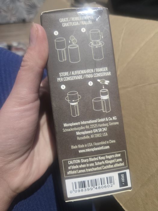 Nowy młynek do przypraw firmy microplane