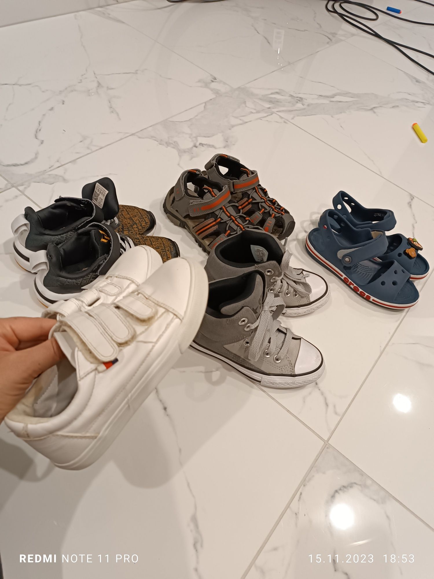 Кросовки босоніжки на хлопчика Adidas Next Crocs Converse