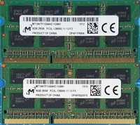 Оперативная память RAM 16GB(2х8) Micron 1.35v DDR3l-1600 12800 PC3l