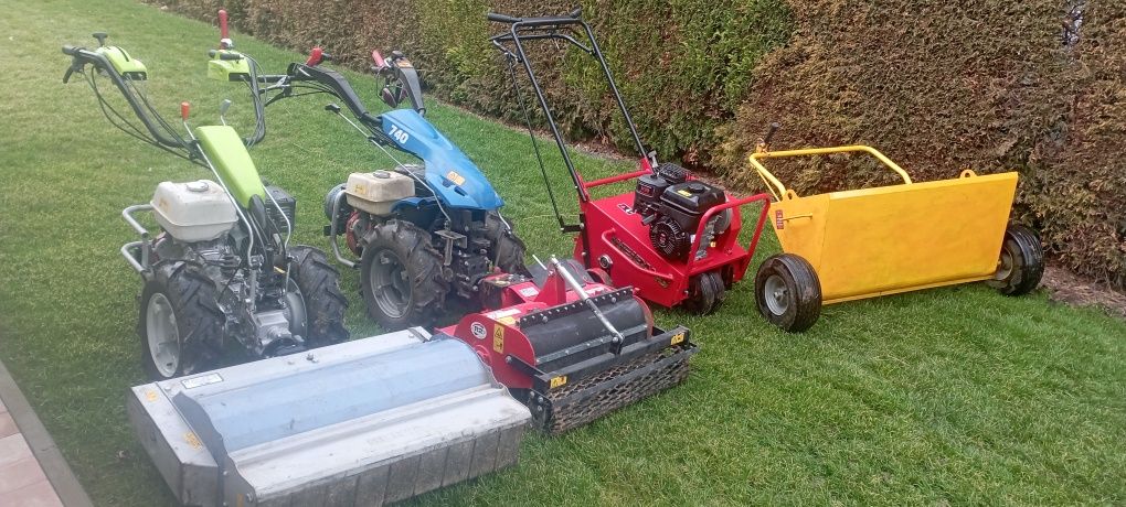Aerator rurkowy piaskowanie koszenie traw glebogryzarka separacyjna