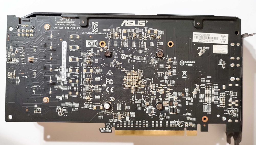 Видеокарта Asus PCI-Ex Radeon RX580 AREZ Dual 8Gb AREZ-DUAL-RX580-O8G