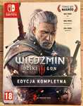 Wiedźmin Edycja Kompletna z dodatkami Nintendo Swirch 1 i 2 JAK NOWA