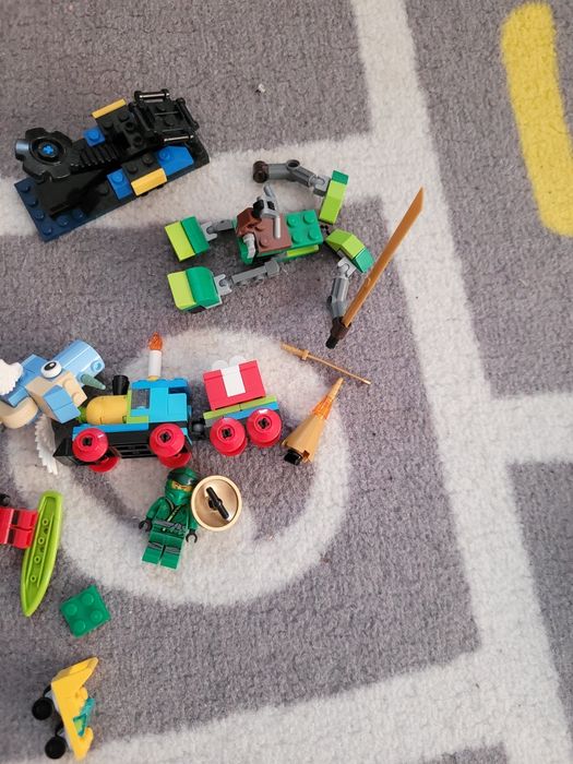 Mix lego + 2 figurki ninjago