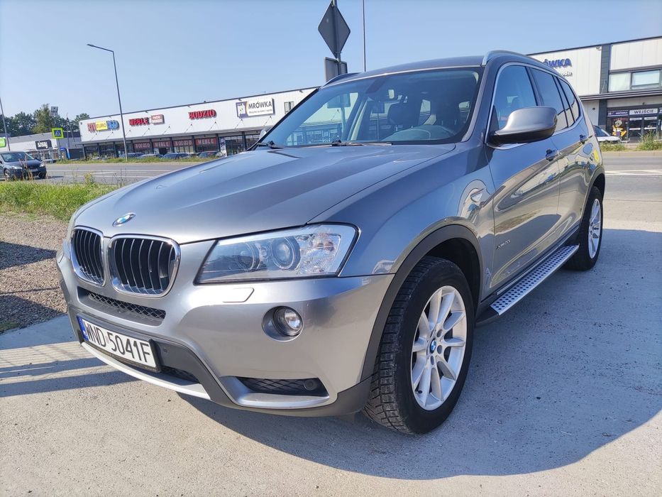 BMW X3 2,OB 184KM Xdrive Potwierdzony przebieg Automat Skóra Navi