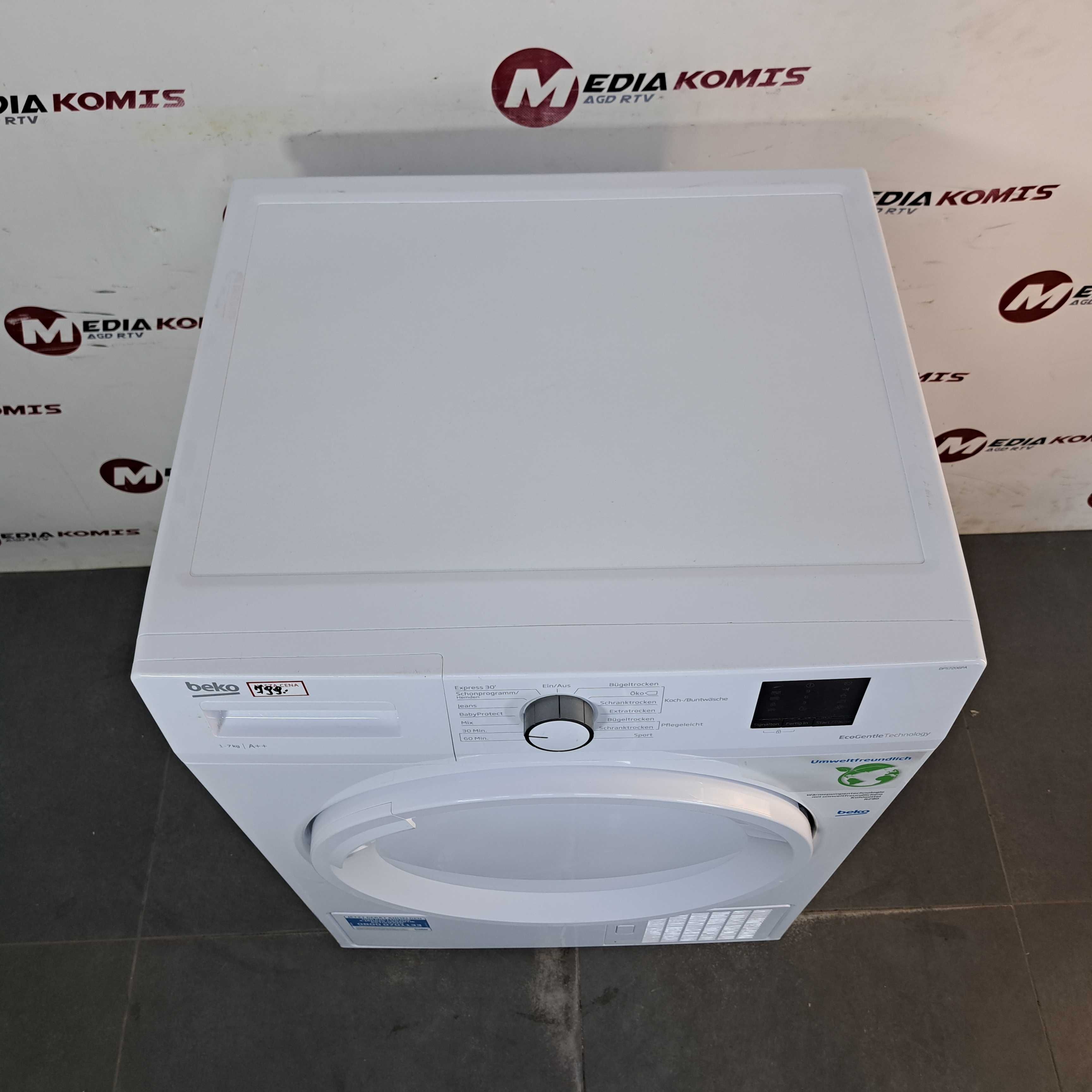 Suszarka Beko DPS7206PA [12m-cy gwar] A++/7kg/pompa ciepła/56,8 cm gł