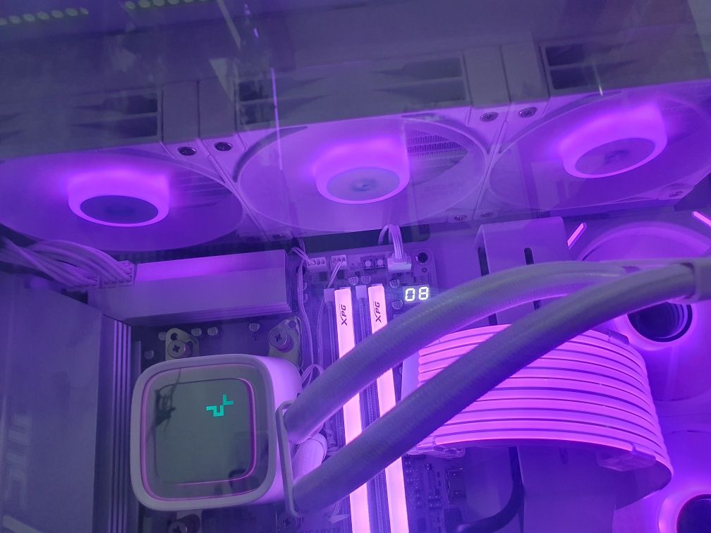 DeepCool LS720 WH – idealny stan, białe AIO + gwarancja do 2029!