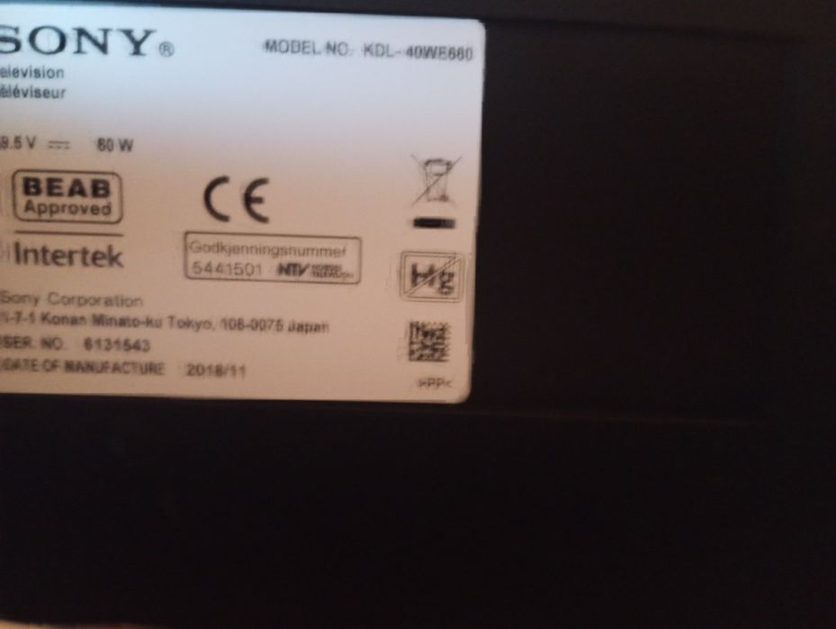 Telewizor Sony Bravia KDL-40WE660