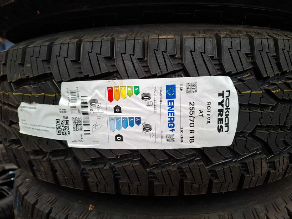 255/70R18 NOKIAN Opony A/T ! NOWE Z 2021R MONTAŻ #244