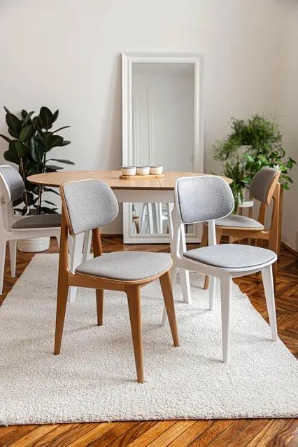 М'який Стілець з натурального дерева