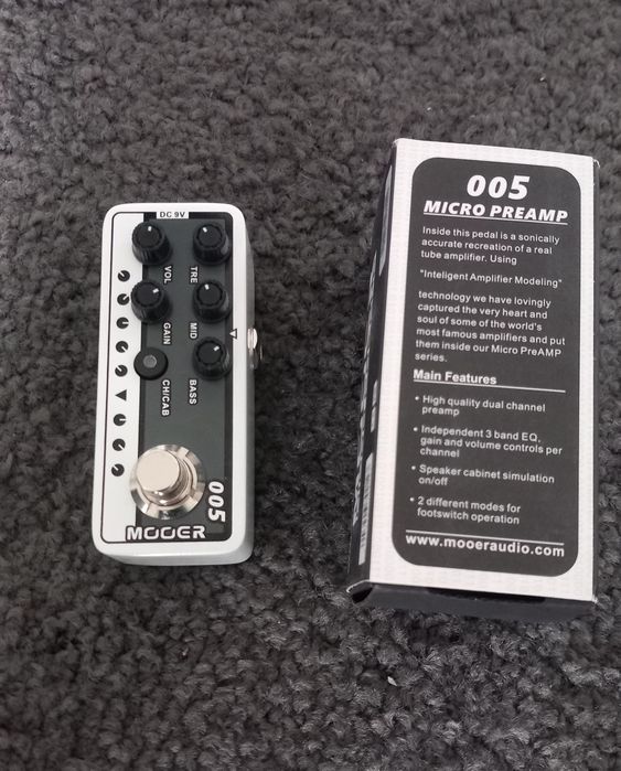 Pedal preamp brown sound 005 mooer