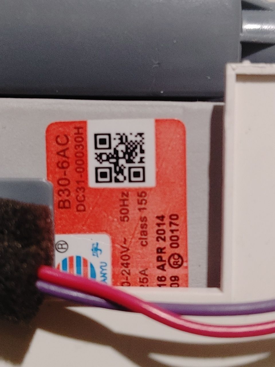 WW10H9600EW SAMSUNG pompa wody kompletna