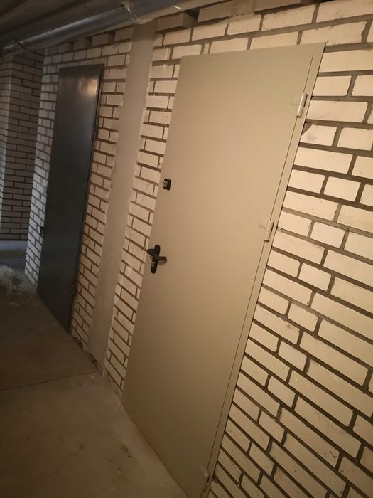 Drzwi stalowe do piwnicy, spawane, techniczne, pancerne pod wymiar