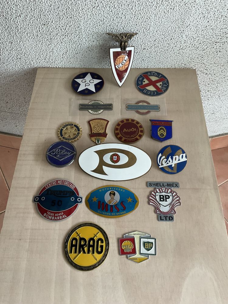 chapas/placas automobilia e classicos