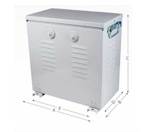 Autotransformador trifásico reversível de 12,5kVA